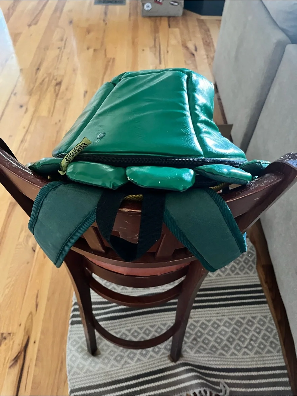 Green Turtle Shell Reptile Hide / Habitat Accessory